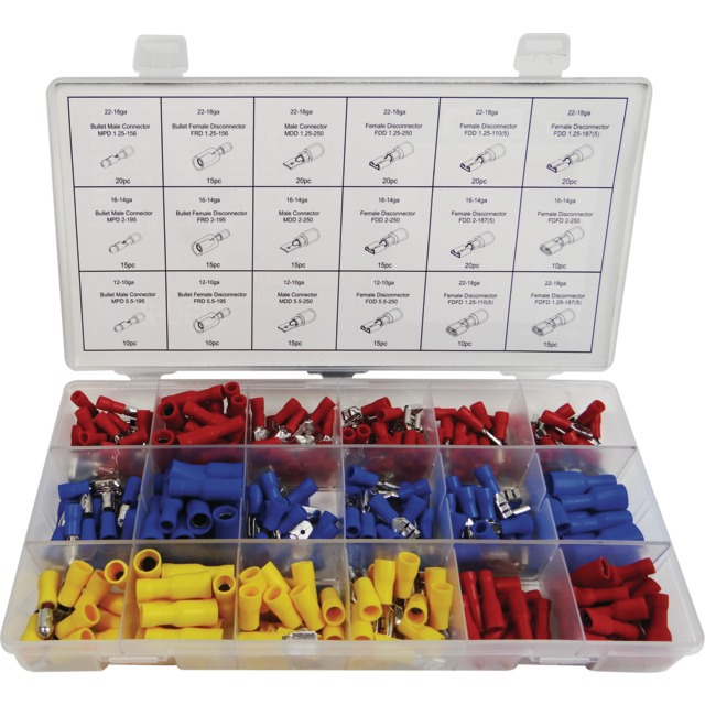 Cosses Pre-isolees Coffret de 280 Techni-power référence fournisseur 1234759